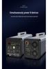 Portable LiFePO4 Battery Box: Multifunctional Outdoor Power Bank for Energy Storage and Emergency Lighting
