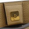 FENDI FF Tote Small Handbag 8BH367 2WAYShoulder beige Calfskin Women Used