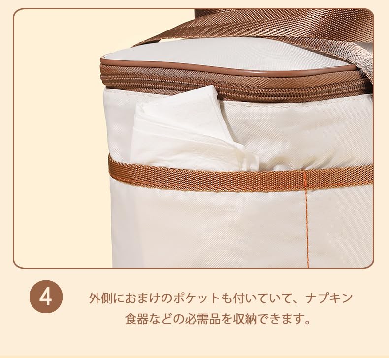 Snoopy Lunch Bag, Tote Bag, Lunch Bag, Storage Bag, Sundries Bag, Large Capacity, with Pockets, Lightweight, for Commuting, School, Women, Girls,