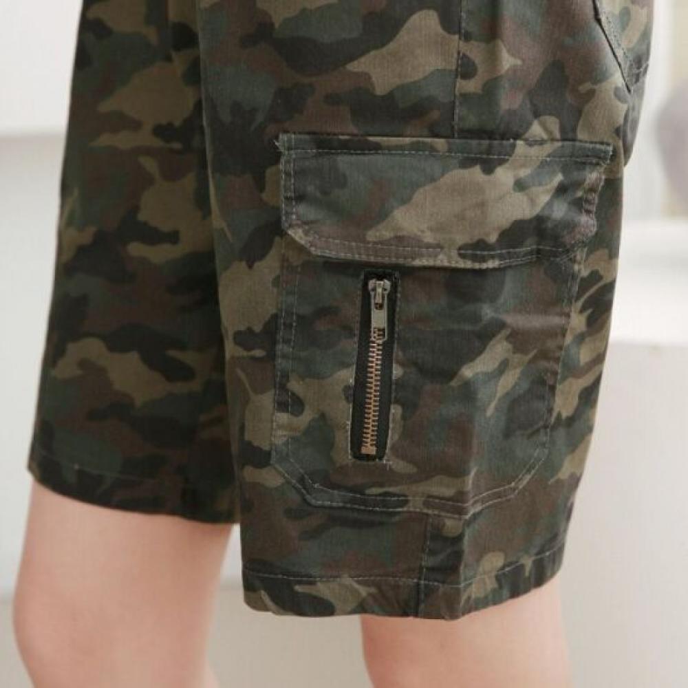 From Heart Unisex Military Cargo Shorts