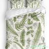 Grünes Blatt Ginkgo Bettbezug Bett Bettwäsche Set für Doppel Heimtextil Bettdeckenbezug Kissenbezüge Schlafzimmer Bettwäsche Set (Kein Blatt)
