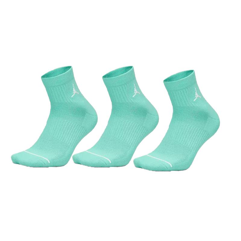 Nike Ankle Socks Unisex 3 Pack Green DX9655-915 24-26