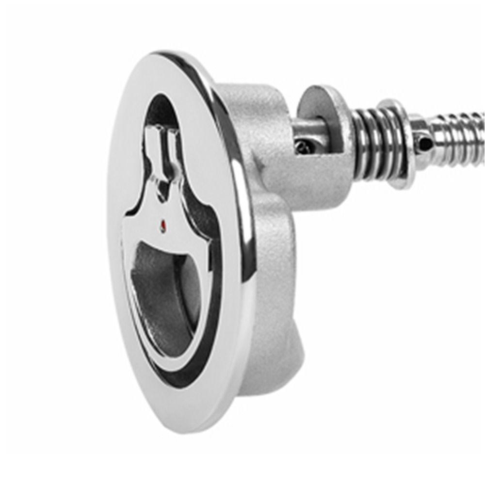 with Back Plate and Screw Boat Hatch Latches 316 Stainless Steel Boat Deck Hardware