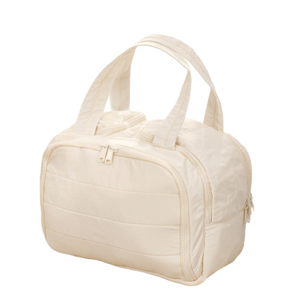 Double Side Open Travel Toiletry Bag Multipocket Design Women Cosmetic Tote  Bathroom Storage