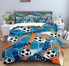 Comforter Bed Linen Room Decor for Boys Gift Twin Queen King Size Cool Football Soccer 3D Bedding Set Duvet Cover Pillowcases