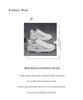 2024 Men's Trendy White Mesh Sneakers - Breathable Casual Shoes with Soft Sole