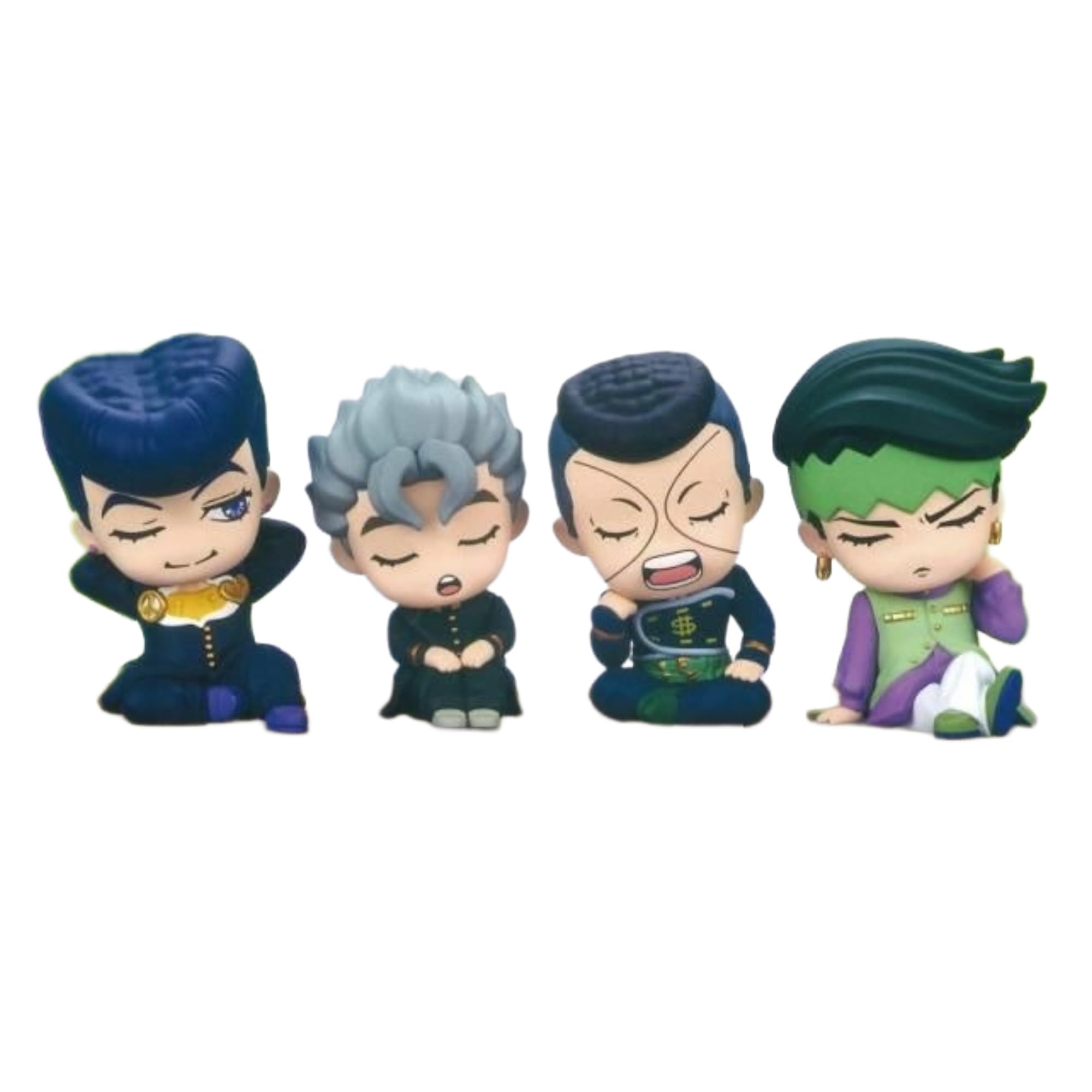 Takara Tomy Arts Плечовой Зун Несокрушимый Алмаз x Полный Набор из 4 Капсульных Игрушек Гачапон Фиг. ДжоДжо