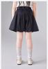 Girls' Casual Pants with Ear Fungus Edge Flower Bud Outer Shorts