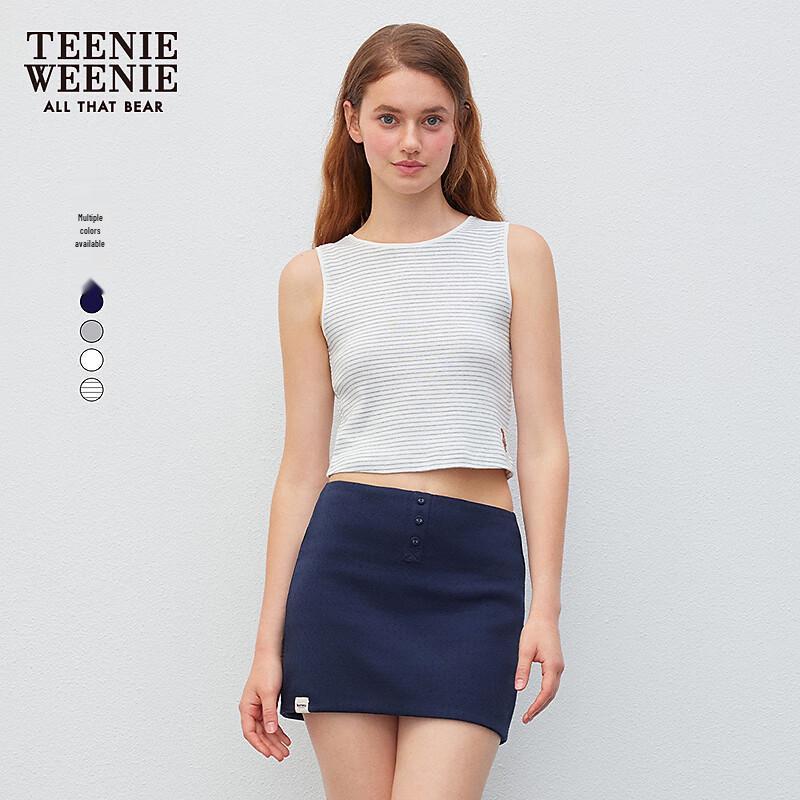 Teenie Weenie Women s Cotton Bear Round Neck T-Shirt M