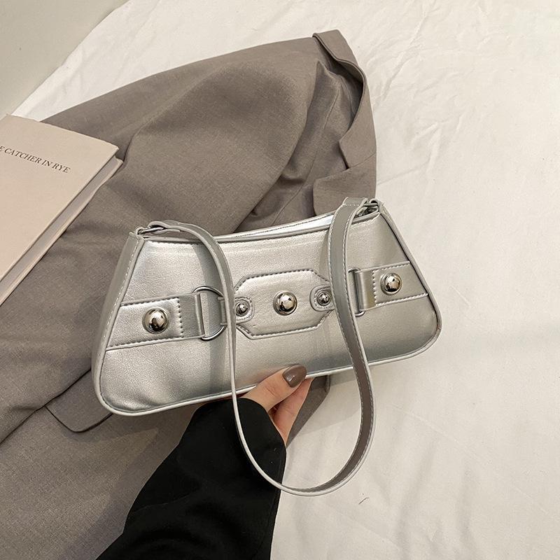 Unterarmtasche Sommer Neue Vielseitige Schultertasche Retro Qualität Handtasche