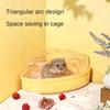 New Creative Golden Bear Bath Scenery Small Pet Supplies Cheese Bath Hamster Bath Sand Toilet Dual Purpose Urine Sand Basin