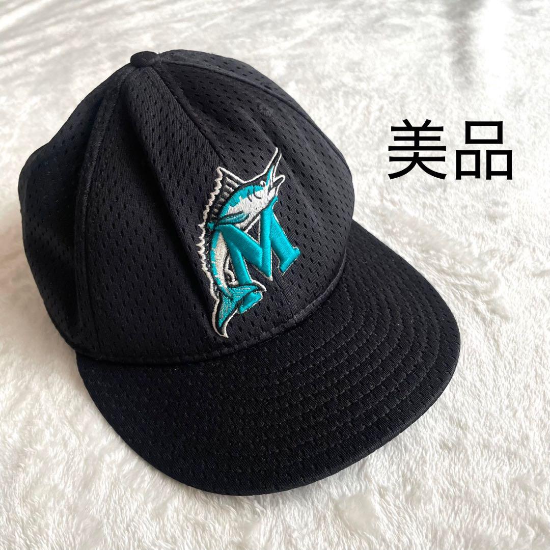 

[USED] New Era 59fifty Marlins Cap Black