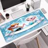 Elsa Theme Mouse Pad, Non Slip Rubber Base, Multifunctional Office & Home Decor, Perfect for Workspace Personalization.