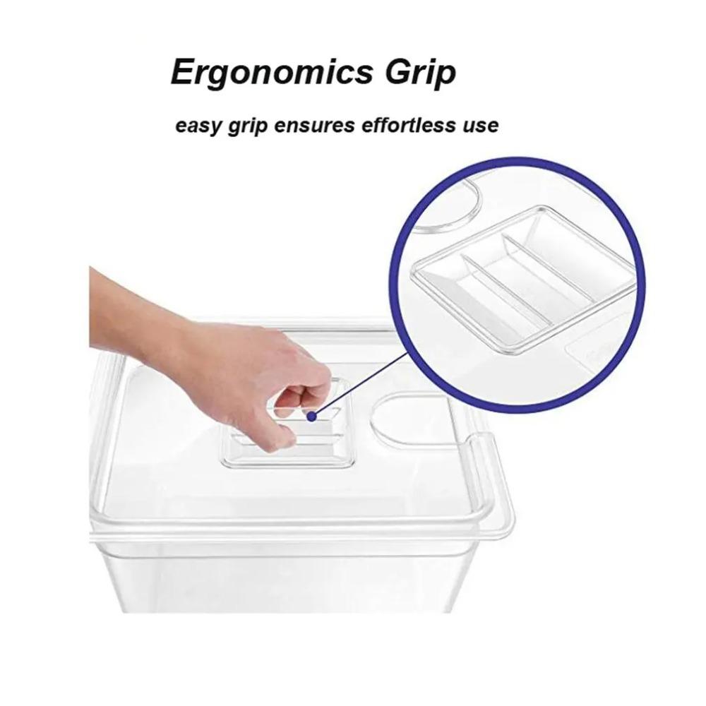 Transparent Sous Vide Culinary Water Tank Food Grade Material Vacuum Tank Bathtub  Bath Slow Cooker