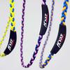 303 Tuning Navy X White X Large Lightweight Silicone Necklace [Axef] Band, Red, (51cm),