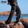 JEEP SPIRIT Men's Retro Loose Fit Casual Jeans