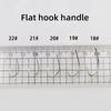 50 Pcs Turtle Snakehead Fishing Hook Set Specialized Catfish Eel Hooks with Return Bend Bulk Pack