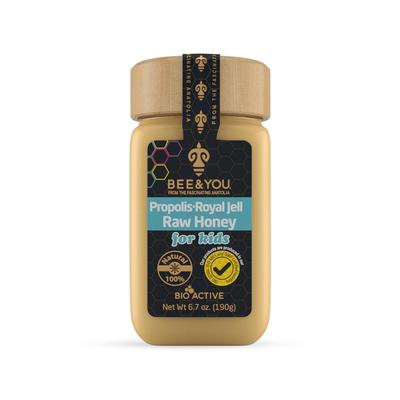 Propolis Gelée Royale Rohhonig für Kinder Mischung 190g