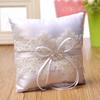 15X15cm Lace Ring Pillow Vintage European Style for Wedding Engagement Decoration Jewelry Rings Cushion Decoration