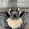 Hot 25cm Lovely Grey Bat Plush Toys Cute Soft Stuffed Home Room Decor Dolls For Kid Birthday Christmas Gift