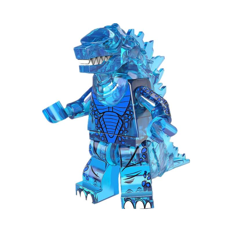 Godzillas Filmreihe Großer Dinosaurier Baustein MonsterKing Mini Animation Actionfiguren Modell Spielzeug Kindergeschenk
