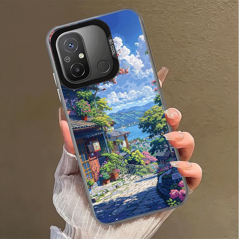 Anime Aesthetic Scenery Shockproof Phone Case for Xiaomi Poco X7 X6 X5 X3 Pro F7 Ultra M8 Redmi 15C 15 14C 13C 12C 10C 13 12 10