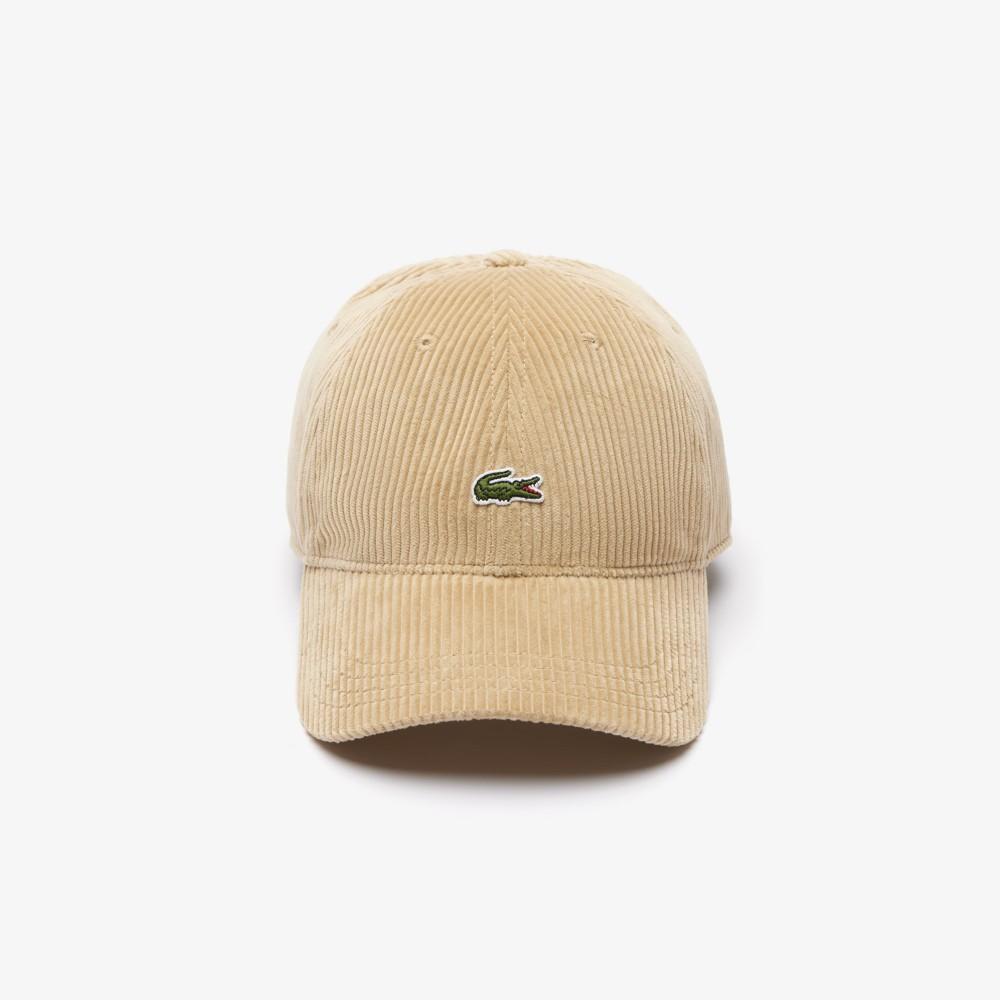 Lacoste Men's Corduroy Baseball Cap RK3447-54N02S