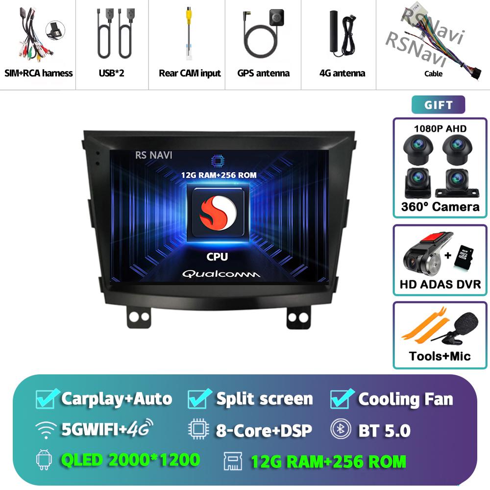 Android 14 For SsangYong Tivolan Tivoli 2014 - 2017 Car Radio Multimedia Video Player Navigation GPS All In One Stereo WIFI DSP