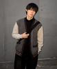Cutz Color-Block Sleeve Knit Cardigan - 2 Colors