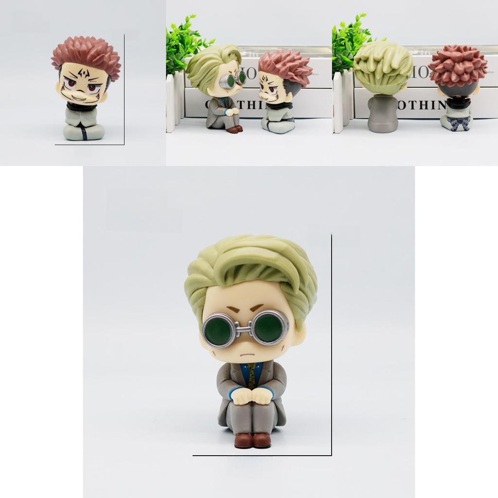 Jujutsu Kaisen Pvc Hand Puppet Nanami Kento And Sukuna Character Figurine For Gift