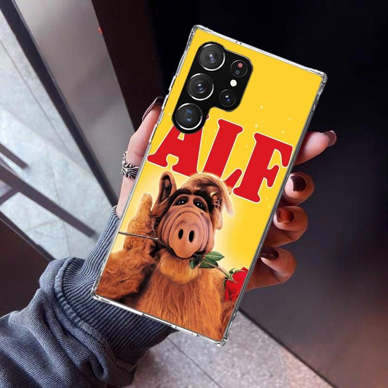 

A-Alf TV Series Phone Case For Samsung Galaxy S23 S24 S25 Edge S26 Ultra S22 + S21 Plus S20 FE Cover Silicone Print Shell Galaxy Samsung S22
