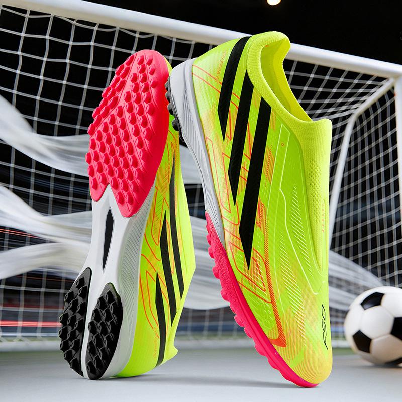 Cross-border World Cup Youth Football Shoes for Boys and Girls, TF and AG Cleats, Competition and Training Sneakers