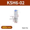 High-Speed Rotary Joint Elbow KSL4-M5 & KSH6-M6 6-12S Straight Through Connector.