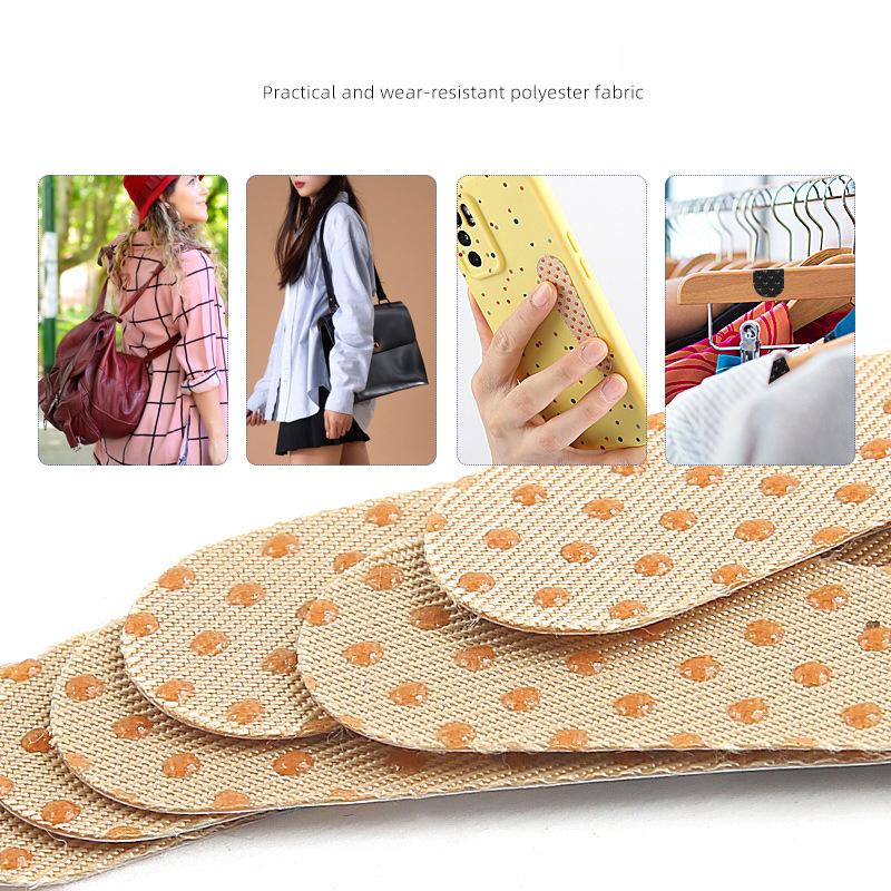 6 Pcs Slip-Resistant Shoulder Bag Patches - Dot Silicone Anti-Slip Strips For Fashion Bags - Non-Slip Strips