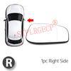 Auto Car Left Right Hand Side Door Wing Reaview Mirror Glass Heated Replacement for Volvo S60 S80 V70 XC70 2004-2006