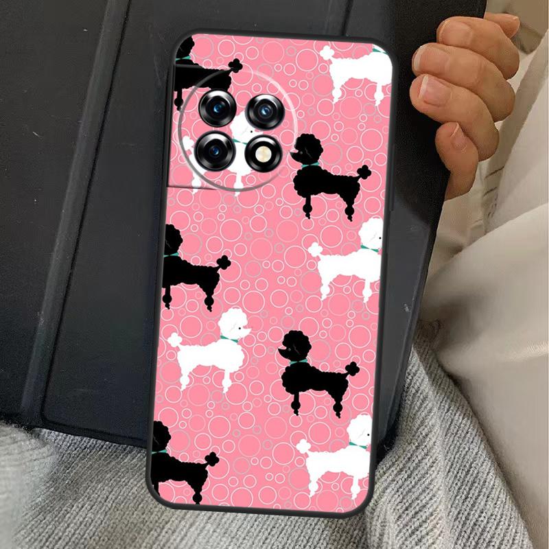 

Poodle Dog Case For OnePlus 15 13 12 11 13R 13T 10T 10R 12R OnePlus Nord 5 CE 2 3 4 Lite N20 N30 Cover OnePlus Nord CE5