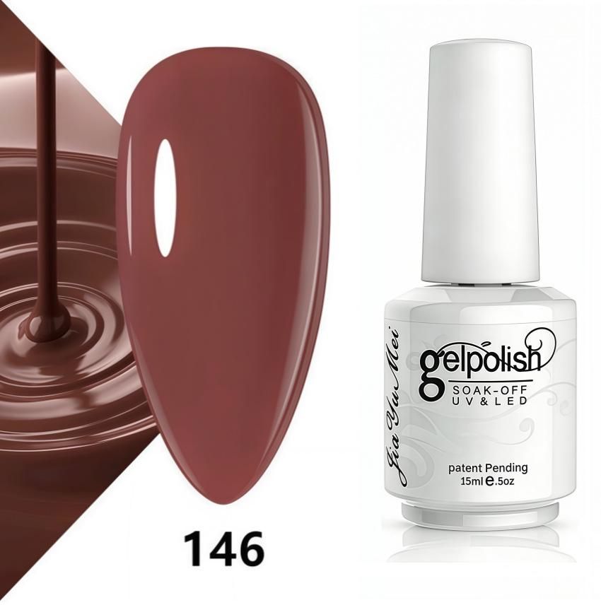 Koudan Long-lasting Gel Nail Polish Set - Firm Base & Top Coat