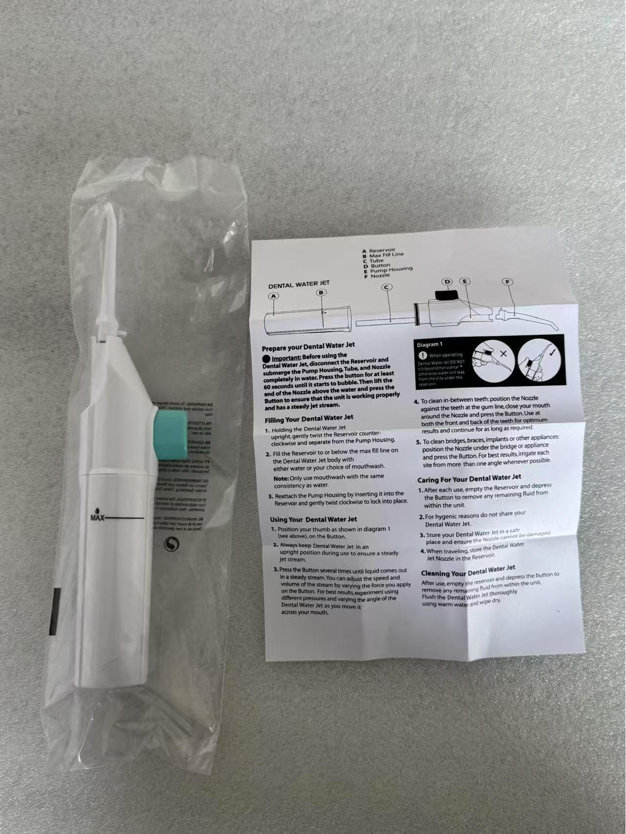 

Ручной ирригатор и очиститель зубов высокого давления