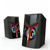 RGB Desktop Computer Speaker Stereo USB Notebook Small Speaker Mobile Phone Wired Desktop Heavy Subwoofer Multimedia Home