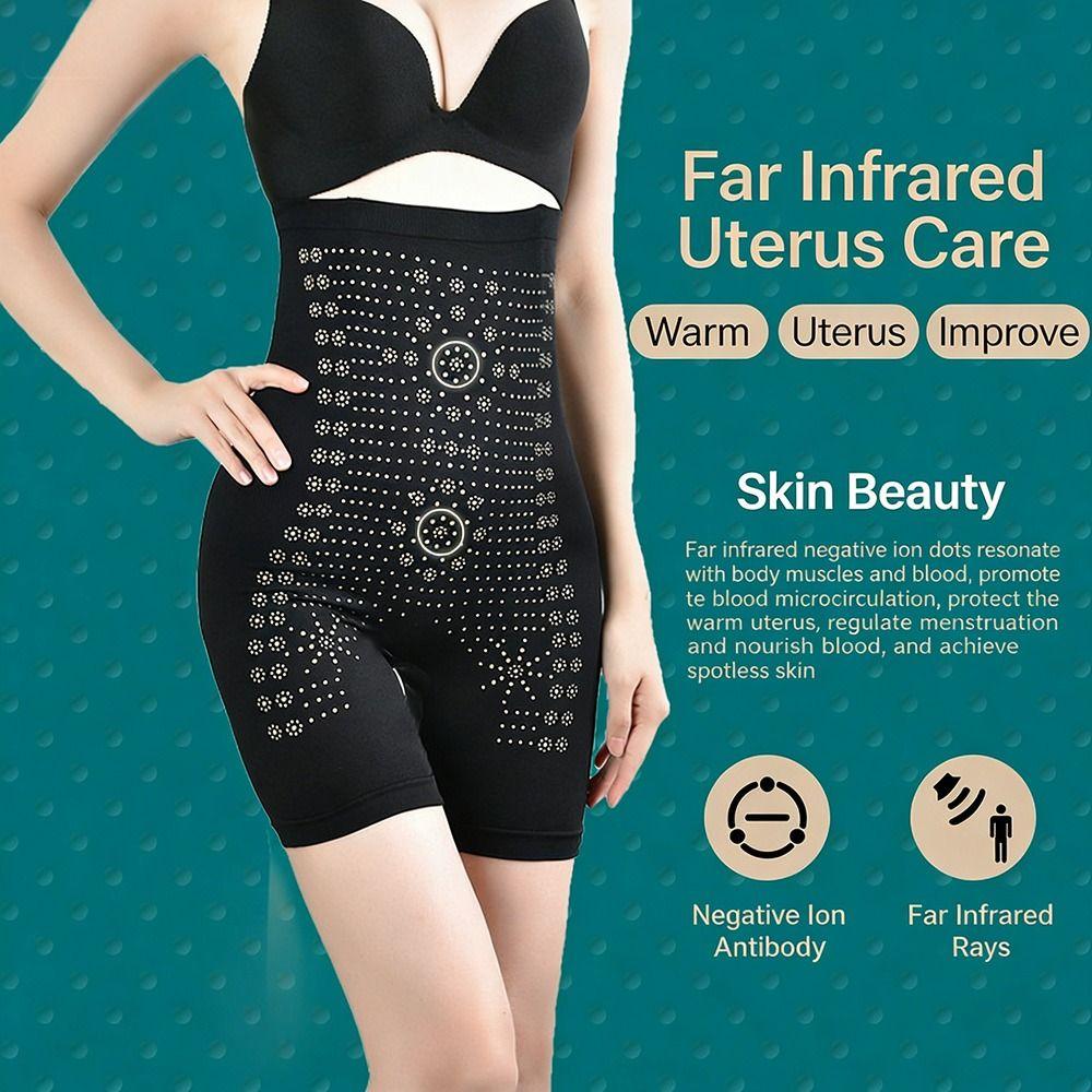 Waist Shaping Hip Lifting Waist Shorts Body Shapewear Elastic Shaping Shorts Belly Control Breathable Abdominal Control Shorts