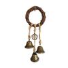 Witch Bell Door Handle Hanger Wiccan Wind Chime Bohemian Home Room Decoration with Protective Features for Indoor Use