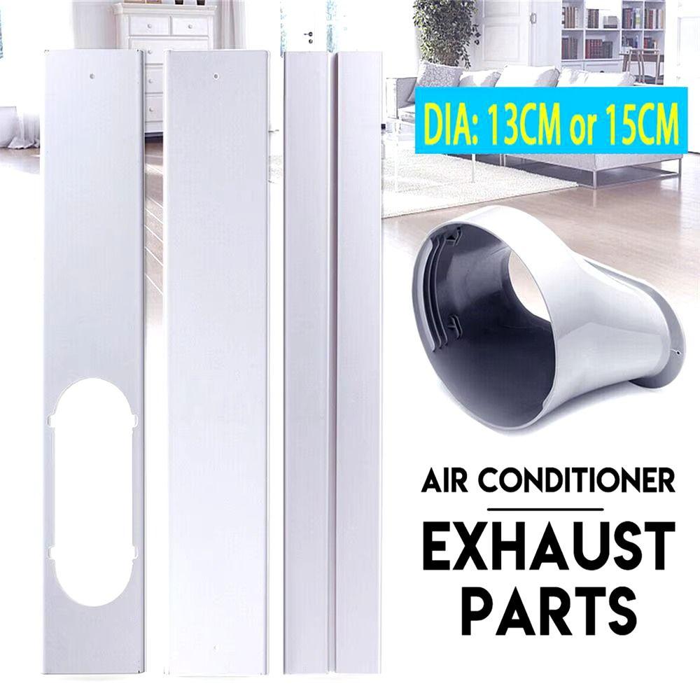 Flexible Portable AC Vent Hose Adjustable Air Connector Adapter Portable Vent Duct Tube Indoor Use