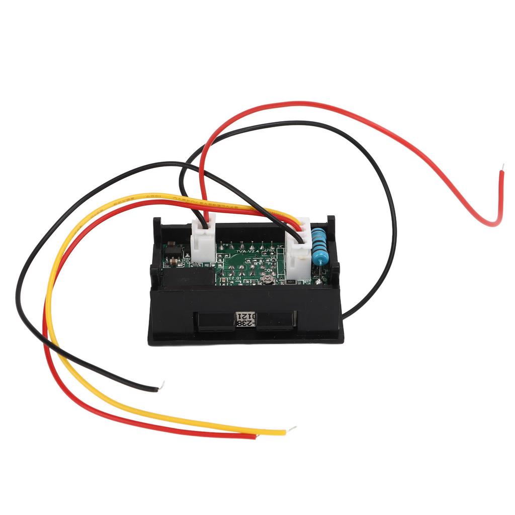 DC 0‑300V Dual Display Volt Amp Meter Digital Voltage Current Ammeter Gauge Reverse Polarity Protection