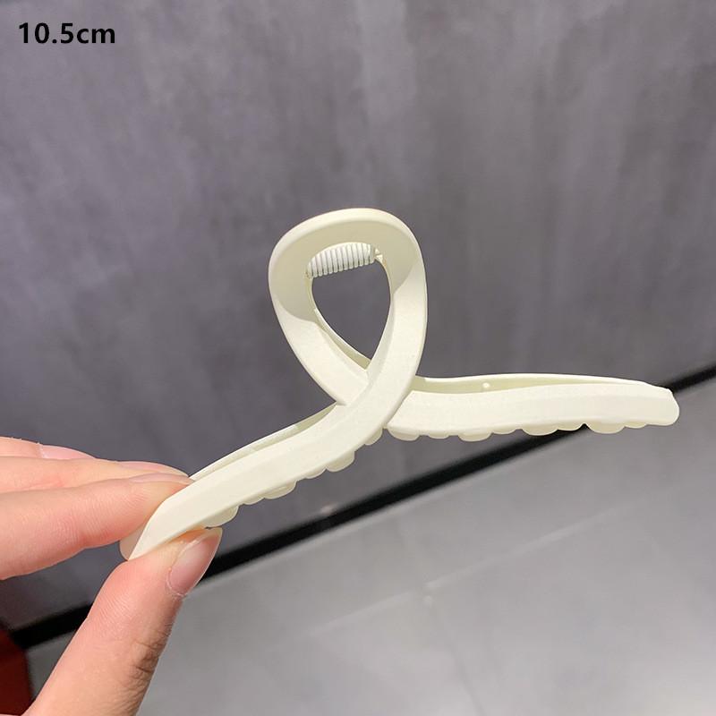 2pcs 10cm Women Thick Ponytail Hair Claws Large Geometric Square Claw Minimalist Lady Hair Claw Girls Hair Accessories