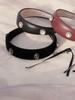Sorry, Too Much Love Black Crystal Velvet Hairband _Black