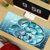 XXL Kawaii Mouse Pad Pokemons Eevee Computer Speed Type Mat for Esports Players Lock Edge Keyboard Pad Mousepad Office Desk Mat