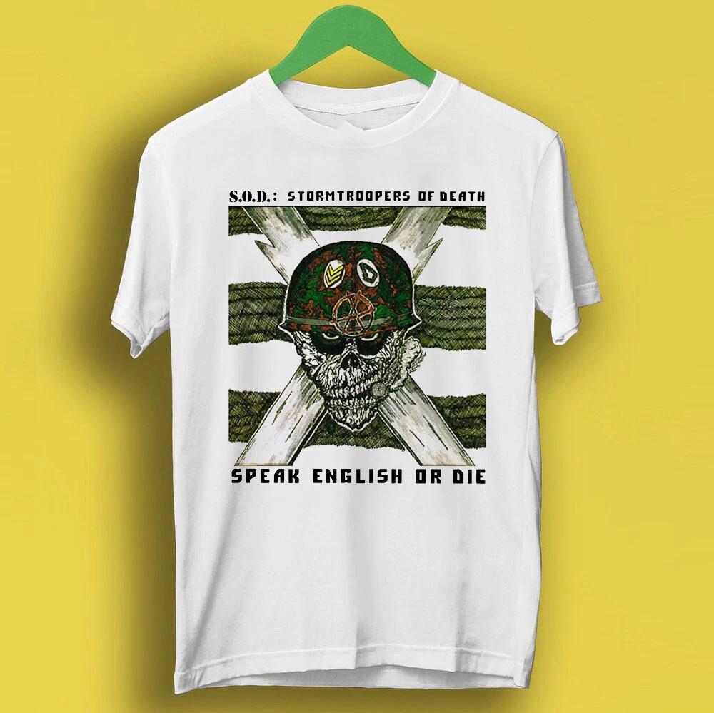 

Collection Stormtroopers Of Death SOD Punk Rock Music Top Tee CG2438 Unisex T-Shirt XXXXL