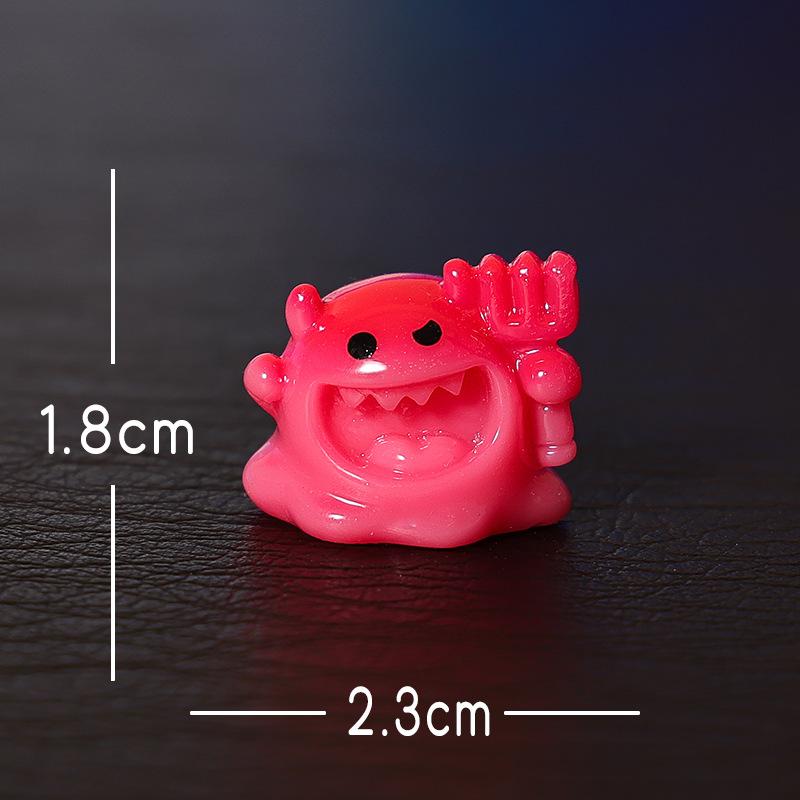 Halloween Creative Skull and Ghost Trinkets for Home, Car, Desktop Resin Craft Decorative Trinkets