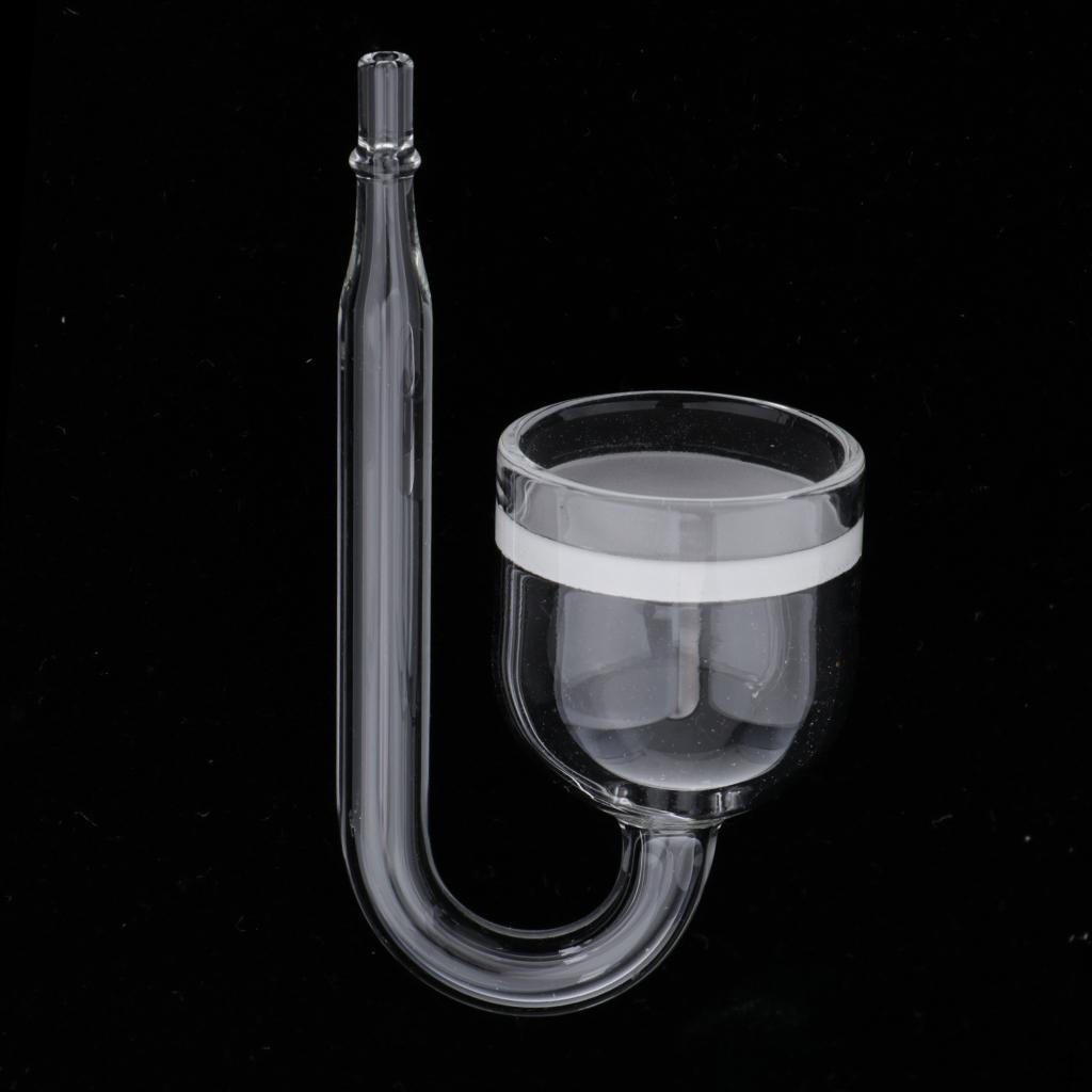 

1 piece Glass CO2 Diffuser W/ Connecting Tube for Aquarium Planted Tank 20 gallons-Round