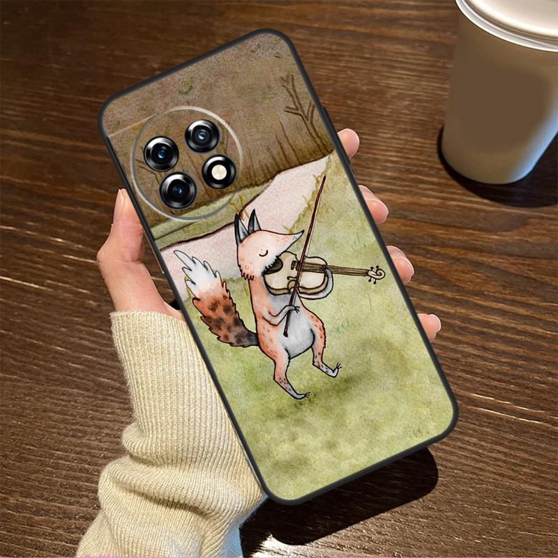 Winter Fox Foxes Case For OnePlus Nord CE 2 Lite 2T N10 N20 N30 Nord 3 OnePlus 11 9 10 Pro 10R 10T 8T Coque